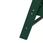 Ensemble table de salle à manger ronde et fauteuils à dossier incurvé WestinTrends 5 pièces pour patio extérieur