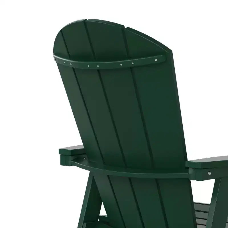 Ensemble table de salle à manger ronde et fauteuils à dossier incurvé WestinTrends 5 pièces pour patio extérieur