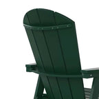Ensemble table de salle à manger ronde et fauteuils à dossier incurvé WestinTrends 5 pièces pour patio extérieur