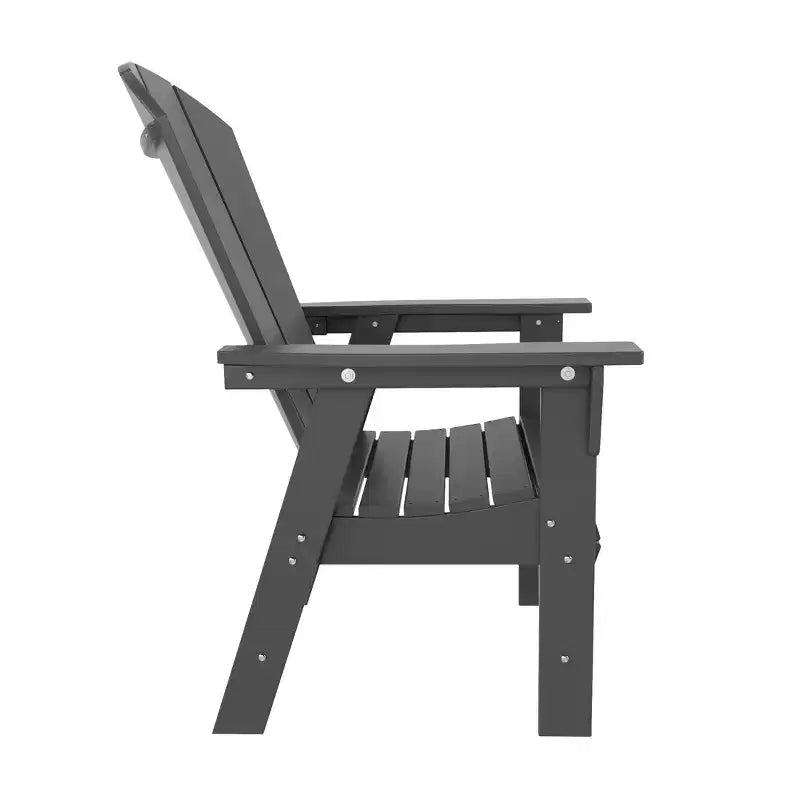 Ensemble table de salle à manger ronde et fauteuils à dossier incurvé WestinTrends 5 pièces pour patio extérieur