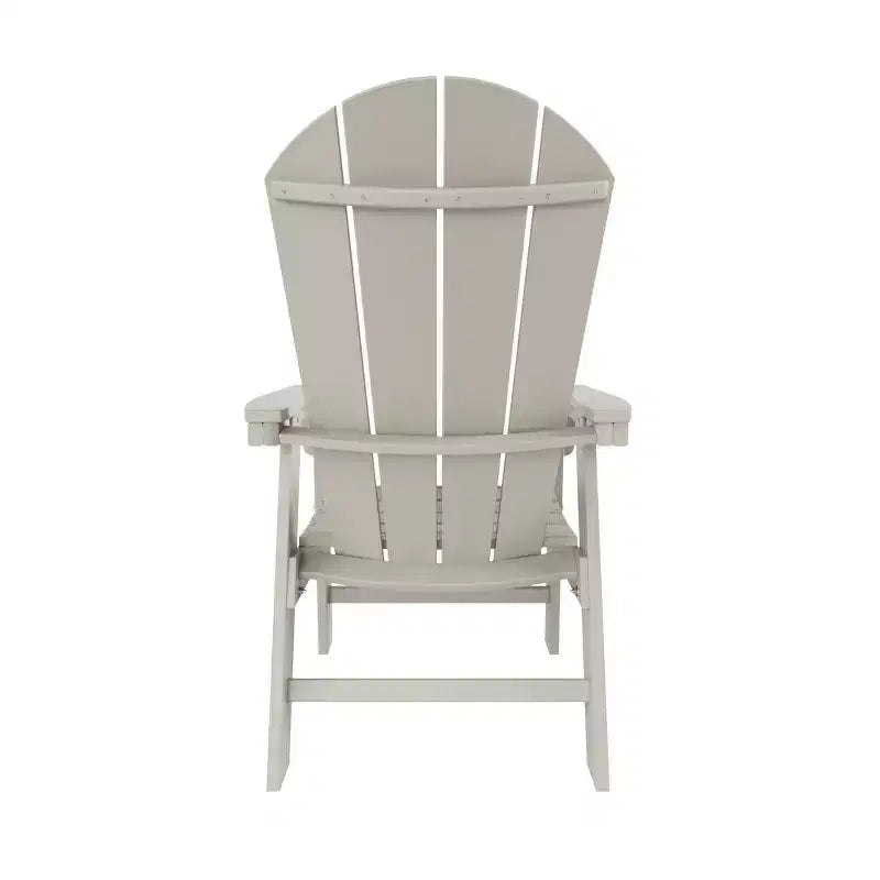WestinTrends Set da 5 Pezzi con Tavolo Quadrato da Pranzo e Poltrone da Esterno con Schienale Curvo