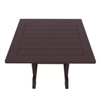 WestinTrends Ensemble de salle à manger d'extérieur 5 pièces Table et chaises de patio carrées