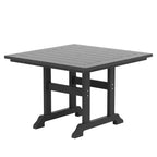 WestinTrends Ensemble de salle à manger d'extérieur 5 pièces Table et chaises de patio carrées