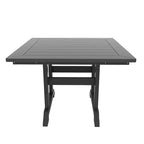 WestinTrends Ensemble de salle à manger d'extérieur 5 pièces Table et chaises de patio carrées