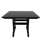 WestinTrends Ensemble de salle à manger d'extérieur 5 pièces Table et chaises de patio carrées