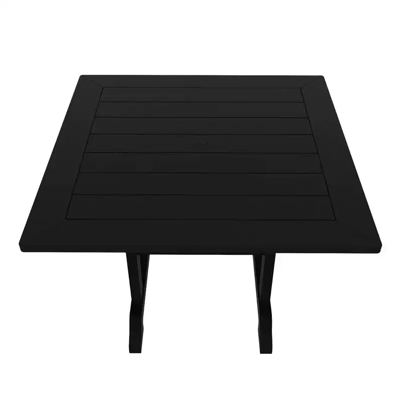 WestinTrends Ensemble de salle à manger d'extérieur 5 pièces Table et chaises de patio carrées