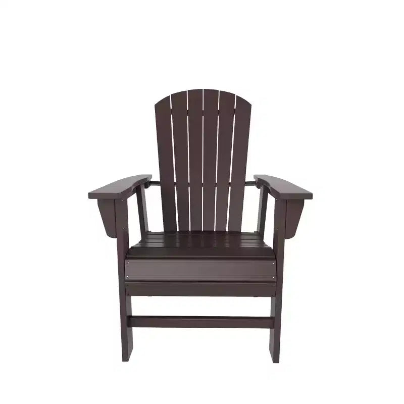 WestinTrends Set da 5 Pezzi con Tavolo Rotondo e Poltroncine a Guscio per Esterno