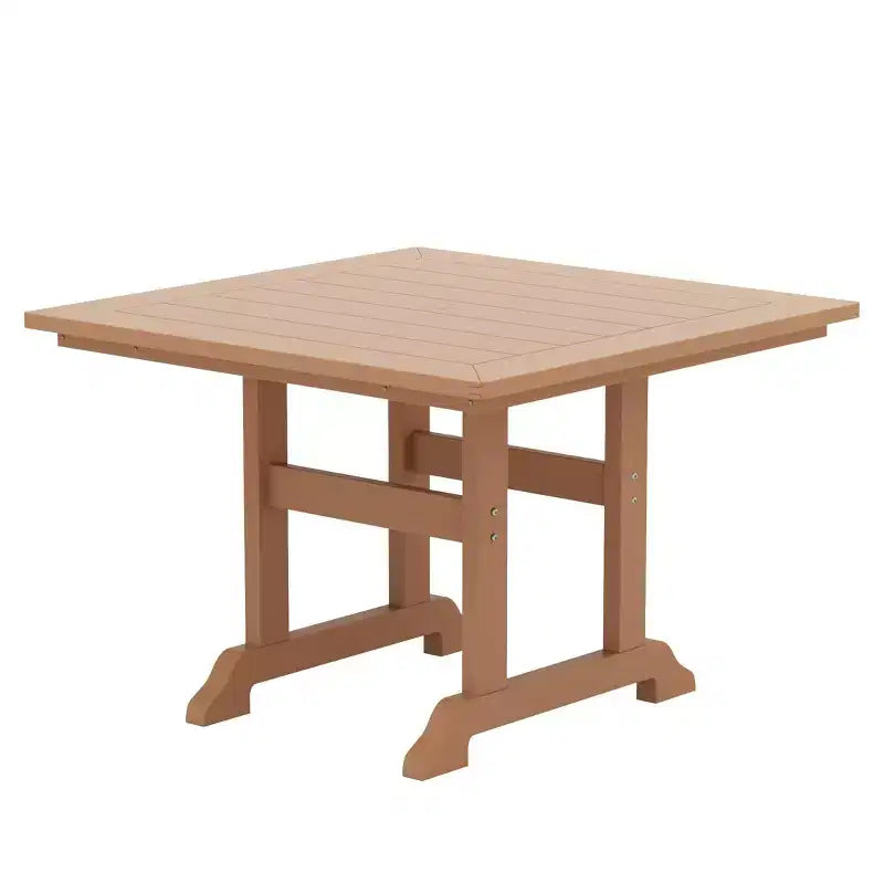 Ensemble repas d'extérieur WestinTrends 5 pièces Table carrée et fauteuils de jardin