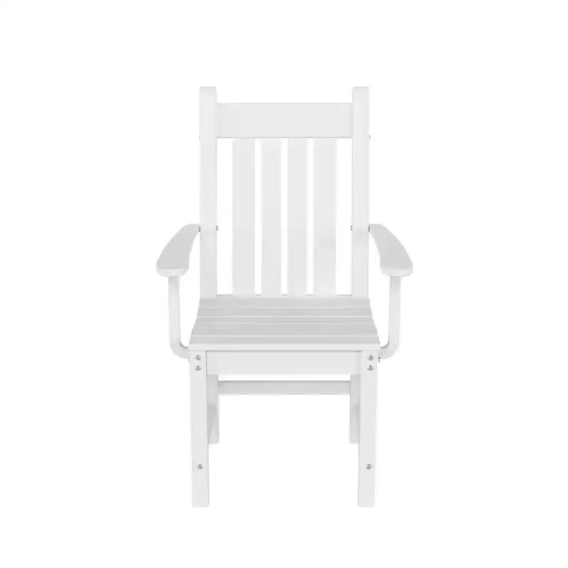 Ensemble repas d'extérieur WestinTrends 5 pièces Table carrée et fauteuils de jardin