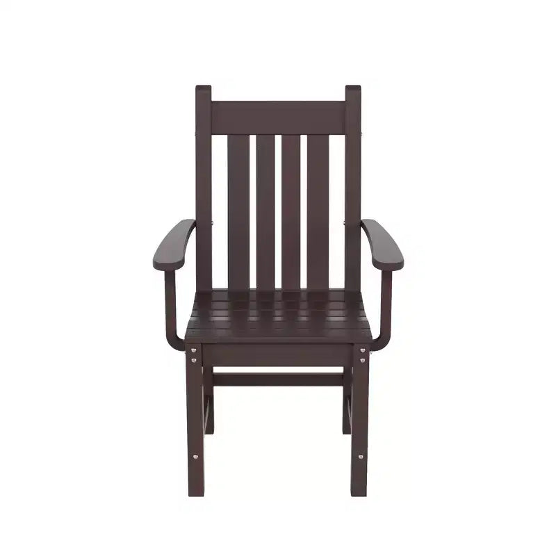 Ensemble repas d'extérieur WestinTrends 5 pièces Table carrée et fauteuils de jardin