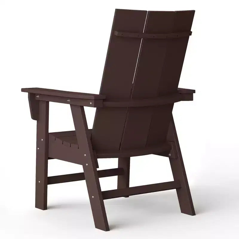 WestinTrends Set da pranzo da esterno con tavolo quadrato e 4 poltrone moderne, 5 pezzi