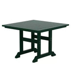 WestinTrends Set da pranzo da esterno con tavolo quadrato e 4 poltrone moderne, 5 pezzi