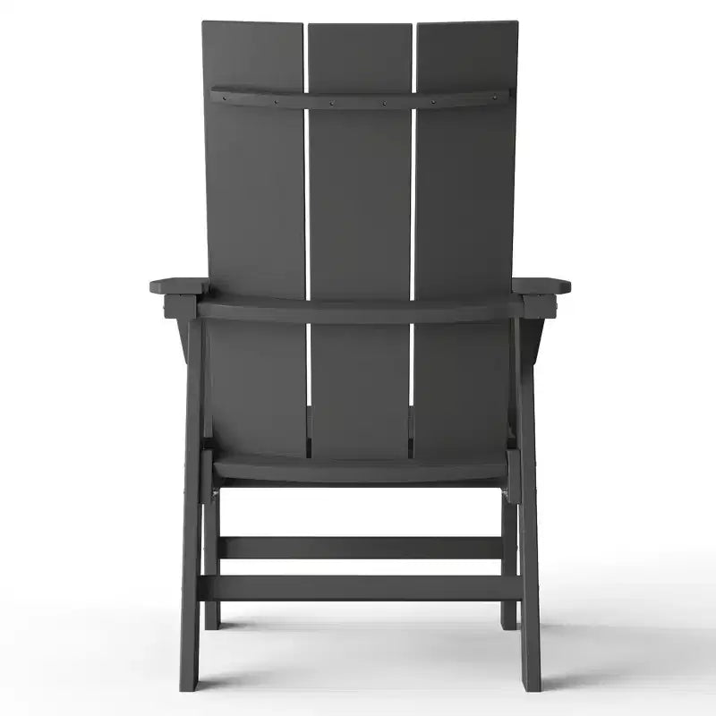 WestinTrends Set da pranzo da esterno con tavolo quadrato e 4 poltrone moderne, 5 pezzi