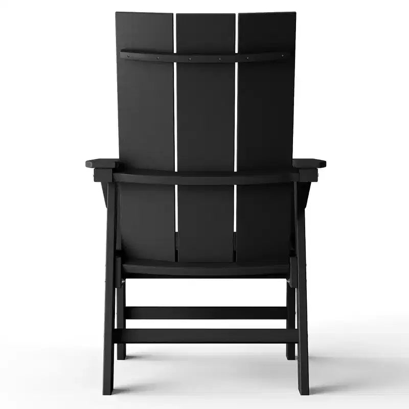 WestinTrends Set da pranzo da esterno con tavolo quadrato e 4 poltrone moderne, 5 pezzi