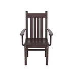 WestinTrends - Ensemble de salle à manger d'extérieur 6 pièces - Table et bancs avec fauteuils