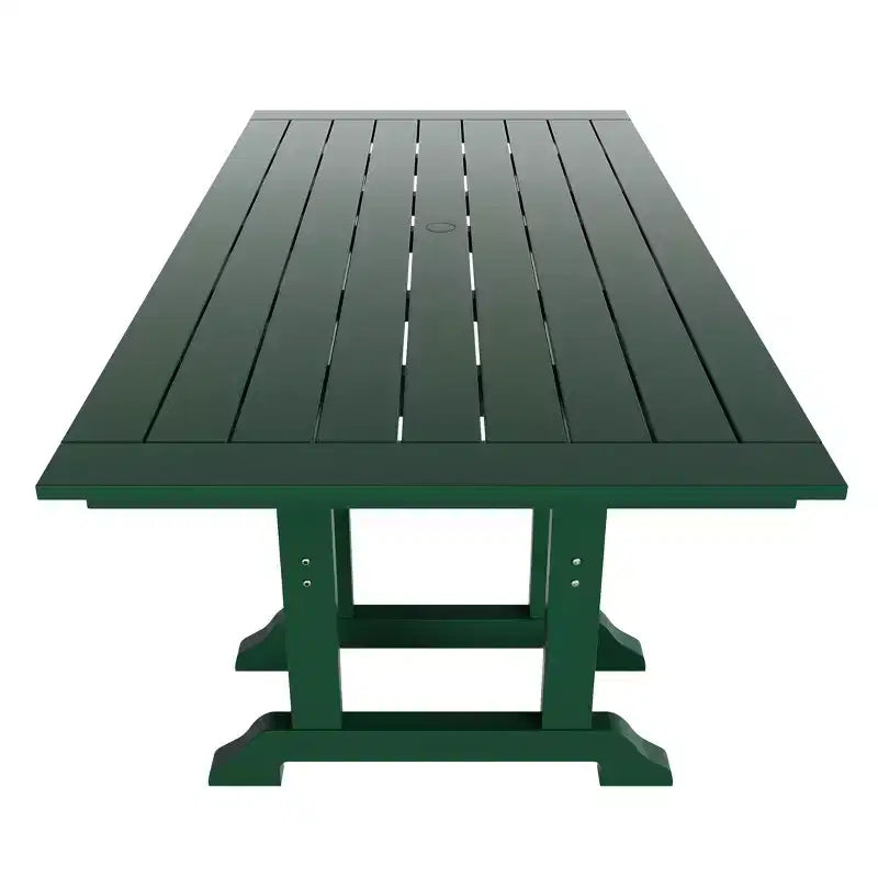 WestinTrends - Ensemble de salle à manger d'extérieur 6 pièces - Table et bancs avec fauteuils