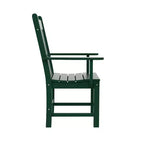 WestinTrends - Ensemble de salle à manger d'extérieur 6 pièces - Table et bancs avec fauteuils
