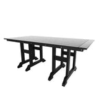 WestinTrends - Ensemble de salle à manger d'extérieur 6 pièces - Table et bancs avec fauteuils