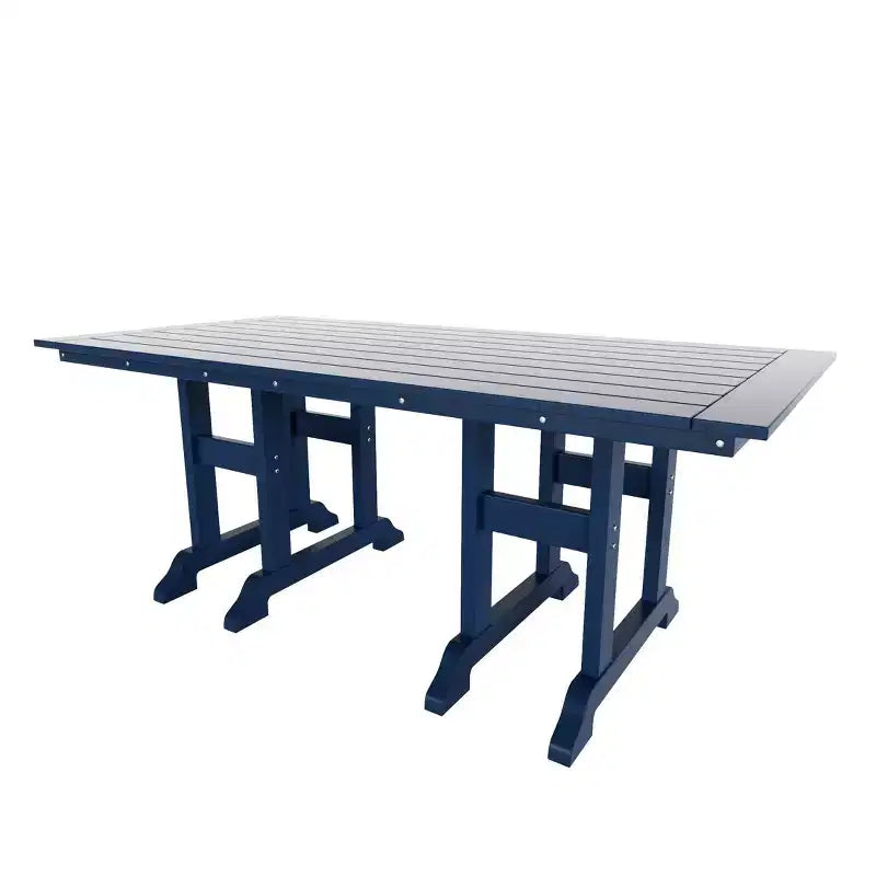 WestinTrends - Ensemble de salle à manger d'extérieur 6 pièces - Table et bancs avec fauteuils