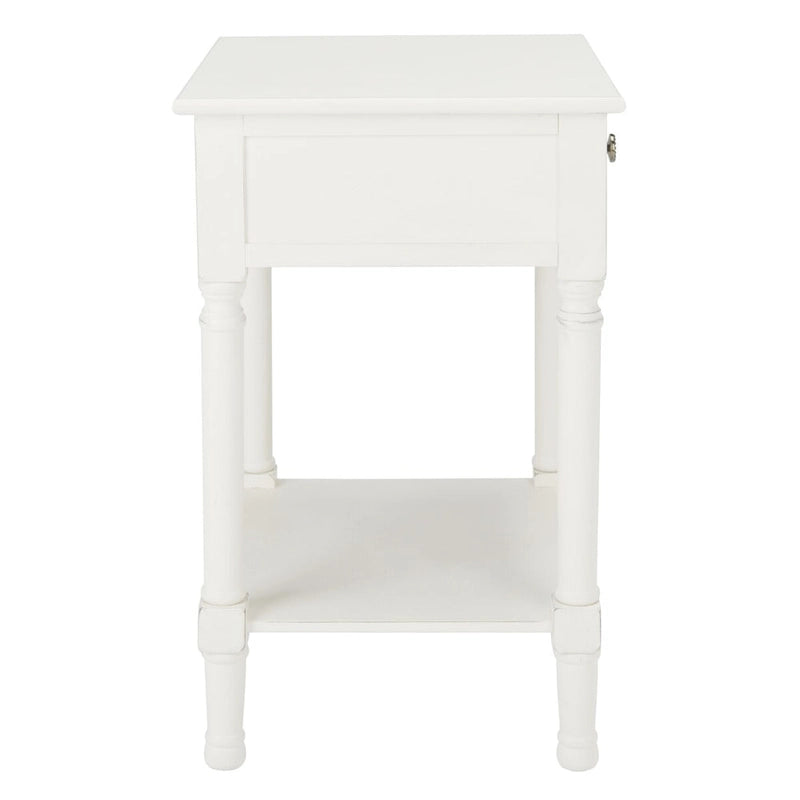 SAFAVIEH Heide Tavolino d'Appoggio con 1 Cassetto - 48,3 L x 40,1 P x 66 A cm - 48,3x40,6x66 cm