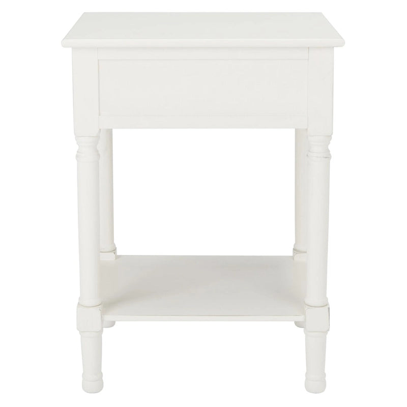 SAFAVIEH Heide Tavolino d'Appoggio con 1 Cassetto - 48,3 L x 40,1 P x 66 A cm - 48,3x40,6x66 cm