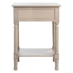SAFAVIEH Heide Tavolino d'Appoggio con 1 Cassetto - 48,3 L x 40,1 P x 66 A cm - 48,3x40,6x66 cm