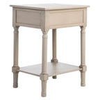 SAFAVIEH Heide Tavolino d'Appoggio con 1 Cassetto - 48,3 L x 40,1 P x 66 A cm - 48,3x40,6x66 cm
