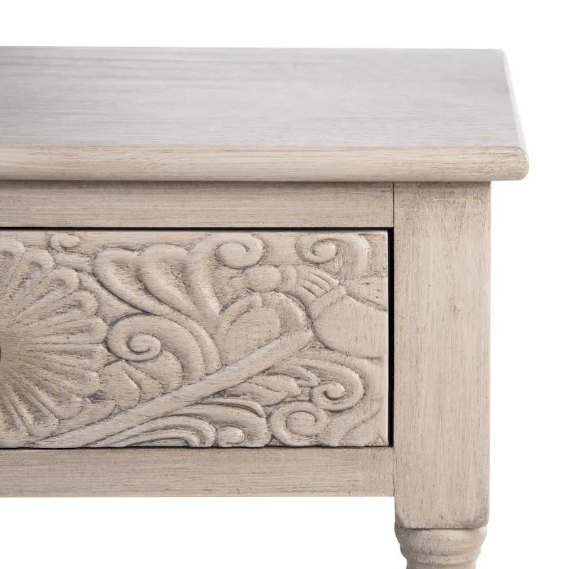 SAFAVIEH Heide Tavolino d'Appoggio con 1 Cassetto - 48,3 L x 40,1 P x 66 A cm - 48,3x40,6x66 cm