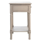SAFAVIEH Heide Tavolino d'Appoggio con 1 Cassetto - 48,3 L x 40,1 P x 66 A cm - 48,3x40,6x66 cm