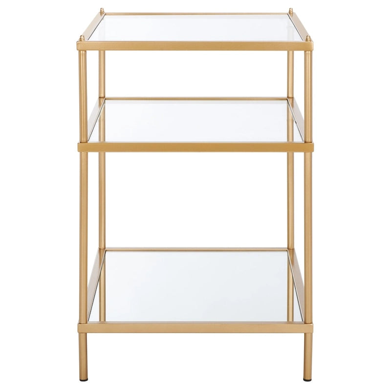 SAFAVIEH Vida Tavolino d'Appoggio a 3 Livelli - 22 L x 18 P x 27 H - 22Lx18Px27H