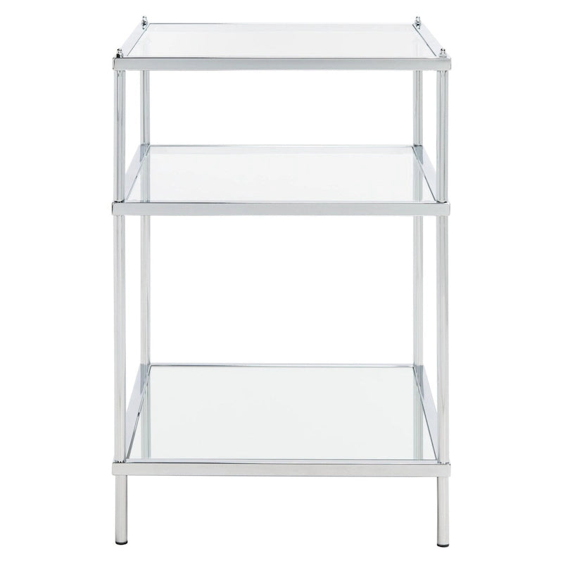 SAFAVIEH Vida Tavolino d'Appoggio a 3 Livelli - 22 L x 18 P x 27 H - 22Lx18Px27H