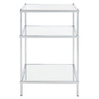 SAFAVIEH Vida Tavolino d'Appoggio a 3 Livelli - 22 L x 18 P x 27 H - 22Lx18Px27H