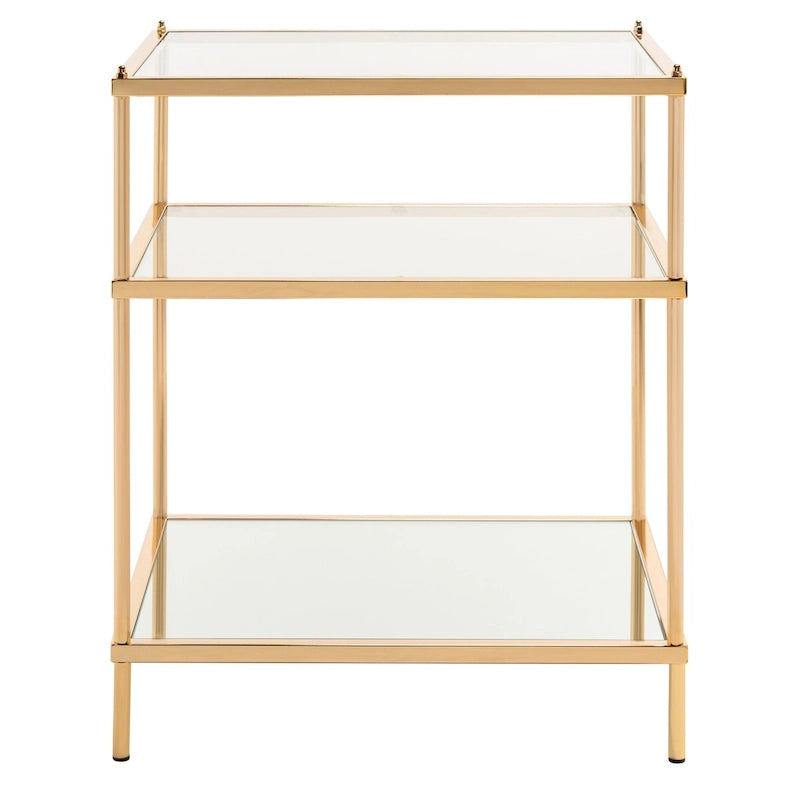 SAFAVIEH Vida Tavolino d'Appoggio a 3 Livelli - 22 L x 18 P x 27 H - 22Lx18Px27H