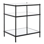 SAFAVIEH Vida Tavolino d'Appoggio a 3 Livelli - 22 L x 18 P x 27 H - 22Lx18Px27H