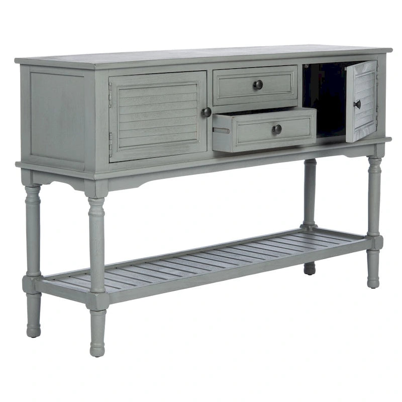 SAFAVIEH Vella Consolle con 2 cassetti e 2 ante - 120 L x 33 P x 75 A cm - 120Lx33Px76A