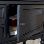 SAFAVIEH Vella Consolle con 2 cassetti e 2 ante - 120 L x 33 P x 75 A cm - 120Lx33Px76A