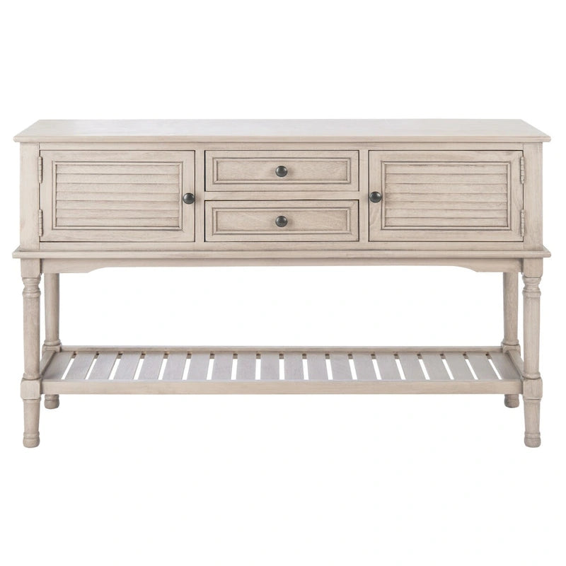 SAFAVIEH Vella Consolle con 2 cassetti e 2 ante - 120 L x 33 P x 75 A cm - 120Lx33Px76A