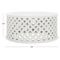 Table basse ronde Antkea SAFAVIEH - 35 L x 35 P x 16 H - 35Lx35Px16H