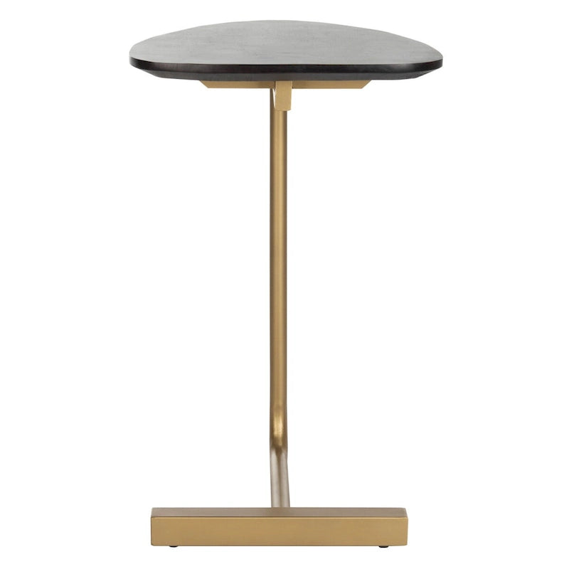 SAFAVIEH Tavolino d'appoggio Marjorie - Nero / Oro - 19 x 15 x 25 - 19Px15Lx25A