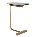 SAFAVIEH Tavolino d'appoggio Marjorie - Nero / Oro - 19 x 15 x 25 - 19Px15Lx25A