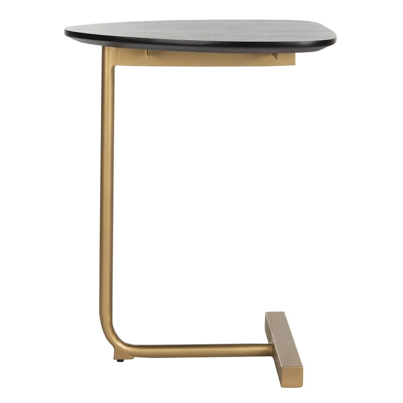 SAFAVIEH Tavolino d'appoggio Marjorie - Nero / Oro - 19 x 15 x 25 - 19Px15Lx25A