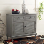 Buffet Vashti 2 tiroirs 2 portes SAFAVIEH - 29,5Lx13,4Px26H - 30Lx13Px26H