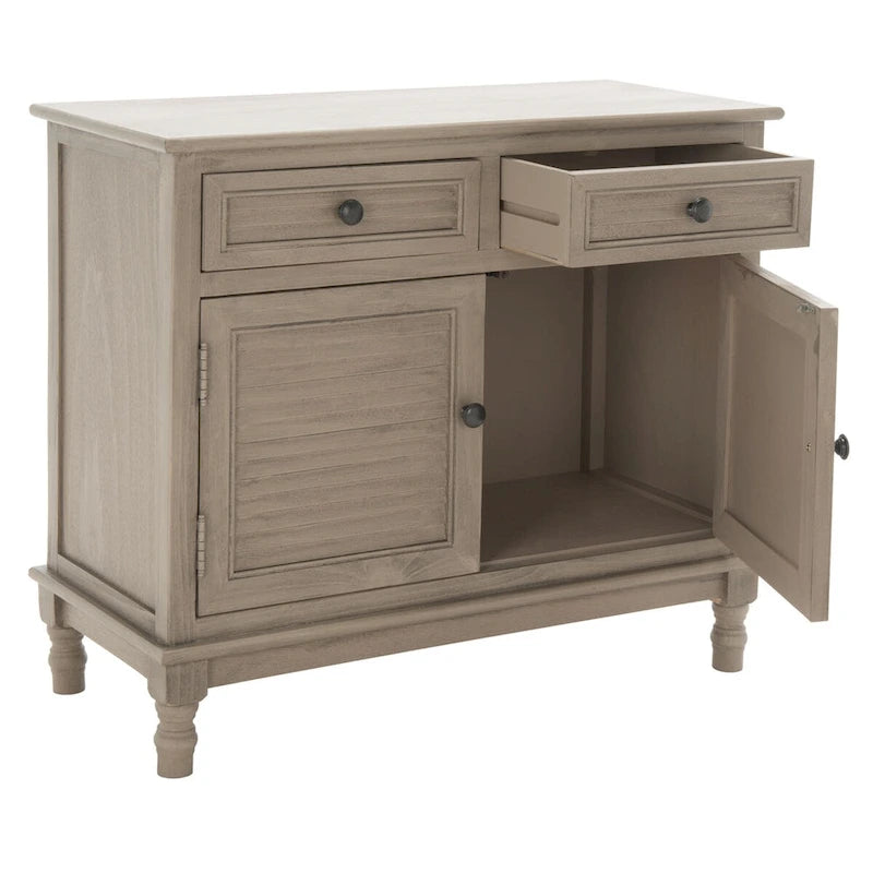Buffet Vashti 2 tiroirs 2 portes SAFAVIEH - 29,5Lx13,4Px26H - 30Lx13Px26H