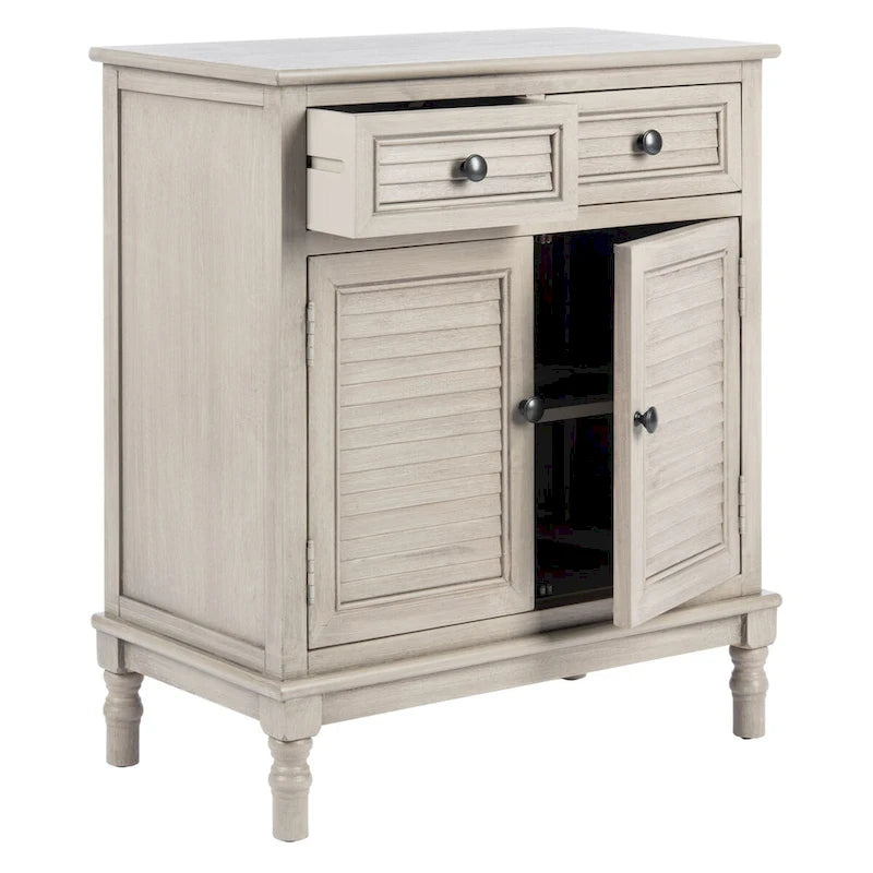 Buffet Vashti 2 tiroirs 2 portes SAFAVIEH - 29,5Lx13,4Px26H - 30Lx13Px26H