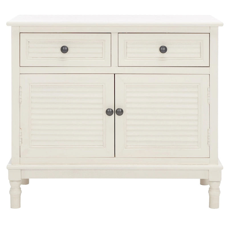 Buffet Vashti 2 tiroirs 2 portes SAFAVIEH - 29,5Lx13,4Px26H - 30Lx13Px26H