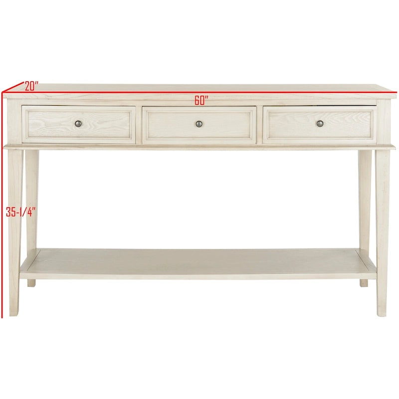 Console Thea Sepia SAFAVIEH - 60 x 20 x 35,4 - 60l x 20P x 35H