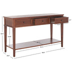 Console Thea Sepia SAFAVIEH - 60 x 20 x 35,4 - 60l x 20P x 35H