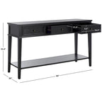 Console Thea Sepia SAFAVIEH - 60 x 20 x 35,4 - 60l x 20P x 35H