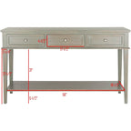 Console Thea Sepia SAFAVIEH - 60 x 20 x 35,4 - 60l x 20P x 35H