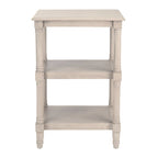 SAFAVIEH Elmira Tavolino d'appoggio a 3 ripiani - 19,8 L x 15 P x 30 H - 20Lx15Px30H